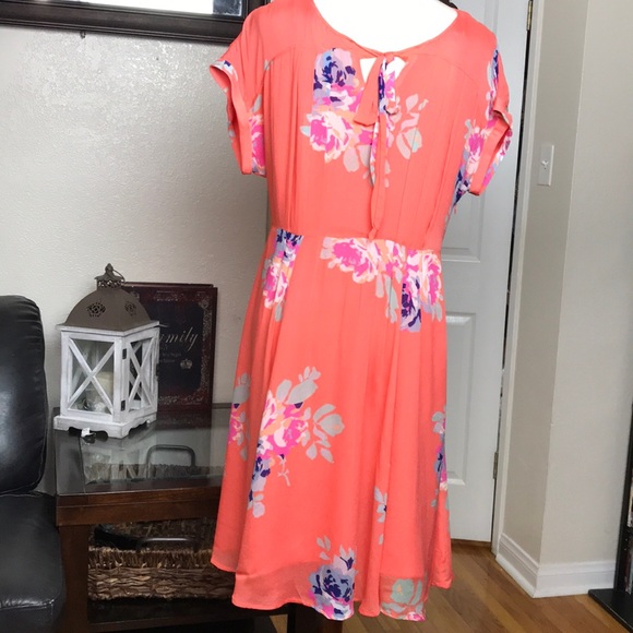 Boden Dresses & Skirts - Boden Coral Floral Dress Size 8 8R